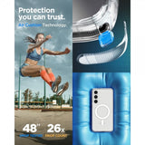 Spigen Samsung Galaxy S24 FE Deksel Ultra Hybrid MagFit Hvit
