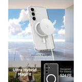 Spigen Samsung Galaxy S24 FE Deksel Ultra Hybrid MagFit Hvit