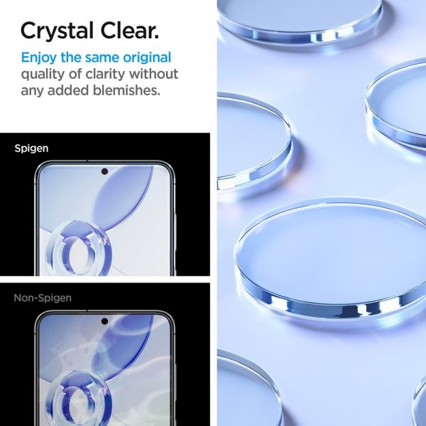 Spigen Samsung Galaxy S24 FE Skjermbeskytter GLAS.tR EZ Fit 2-pakning