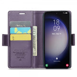 CaseMe Samsung Galaxy S24 Etui 023 Series Lilla