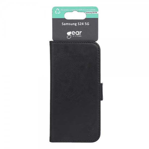 Gear Samsung Galaxy S24 Etui 3 Kortlomme  Svart