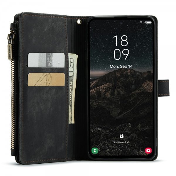 CaseMe Samsung Galaxy S24 Etui C30 Series Svart