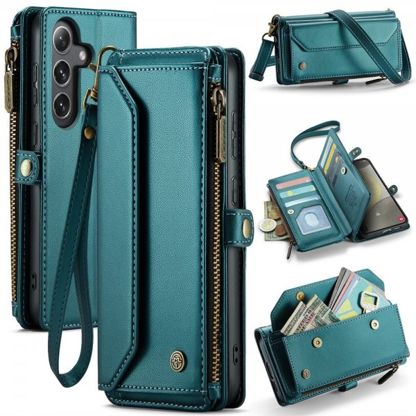 CaseMe Samsung Galaxy S24 Etui C36 Series Grønn