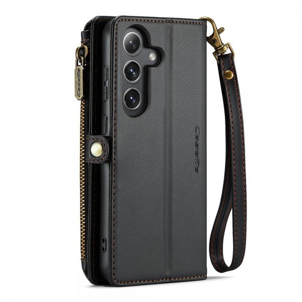 CaseMe Samsung Galaxy S24 Etui C36 Series Svart