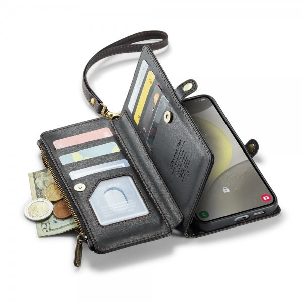 CaseMe Samsung Galaxy S24 Etui C36 Series Svart