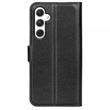 Samsung Galaxy S24 Etui Litchi Svart