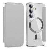 Samsung Galaxy S24 Etui MagSafe Sølv