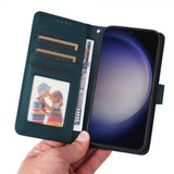 Betopnice Samsung Galaxy S24 Etui Avtagbart Deksel 005 Blå