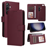 Betopnice Samsung Galaxy S24 Etui Avtagbart Deksel 005 Rød