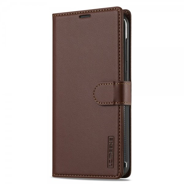 Lc.Imeeke Samsung Galaxy S24 Etui Avtagbart Deksel L2 Series MagSafe Brun