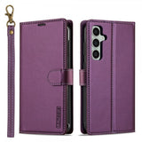 Lc.Imeeke Samsung Galaxy S24 Etui Avtagbart Deksel L2 Series MagSafe Lilla