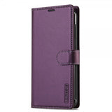 Lc.Imeeke Samsung Galaxy S24 Etui Avtagbart Deksel L2 Series MagSafe Lilla