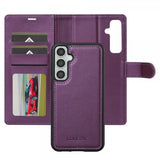 Lc.Imeeke Samsung Galaxy S24 Etui Avtagbart Deksel L2 Series MagSafe Lilla