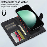 Lc.Imeeke Samsung Galaxy S24 Etui Avtagbart Deksel L2 Series MagSafe Svart