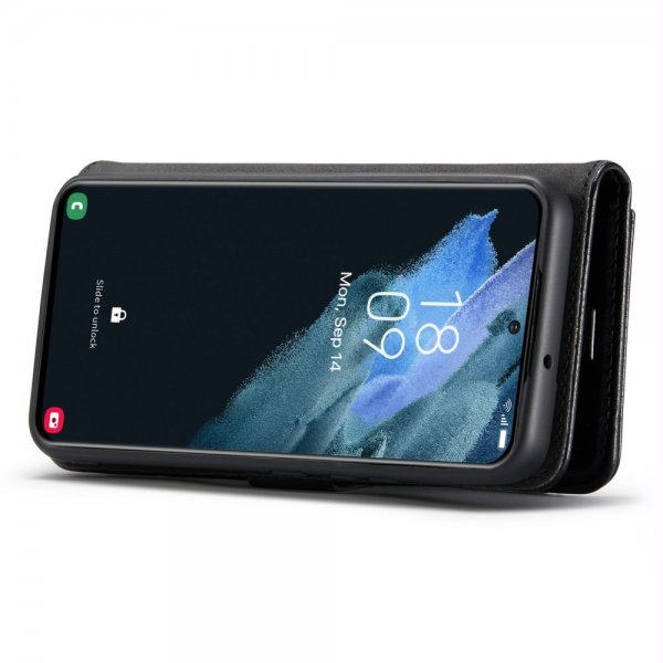 Dg.Ming Samsung Galaxy S24 Etui Avtagbart Deksel Svart