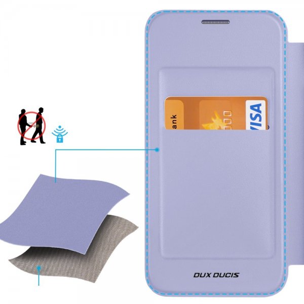 Dux Ducis Samsung Galaxy S24 Etui Skin X Pro Series Kickstand MagSafe Lilla