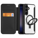 Dux Ducis Samsung Galaxy S24 Etui Skin X Pro Series Kickstand MagSafe Svart