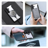 Dux Ducis Samsung Galaxy S24 Etui Skin X Pro Series Kickstand MagSafe Svart