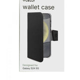 Celly Samsung Galaxy S24 Etui Wally Wallet Case Svart