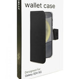 Celly Samsung Galaxy S24 Etui Wally Wallet Case Svart
