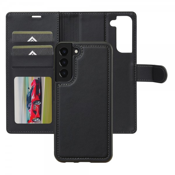 Nordic Covers Samsung Galaxy S24/Galaxy S25 Etui med avtakbart MagSafe-deksel Raven Black