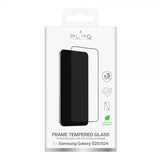 Puro Samsung Galaxy S24/Galaxy S25 Skjermbeskytter Frame Tempered Glass