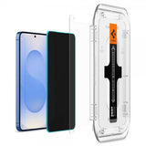 Spigen Samsung Galaxy S24/Galaxy S25 Skjermbeskytter GLAS.tR EZ Fit Privacy 2-pakning