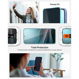 Spigen Samsung Galaxy S24/Galaxy S25 Skjermbeskytter GLAS.tR EZ Fit Privacy 2-pakning