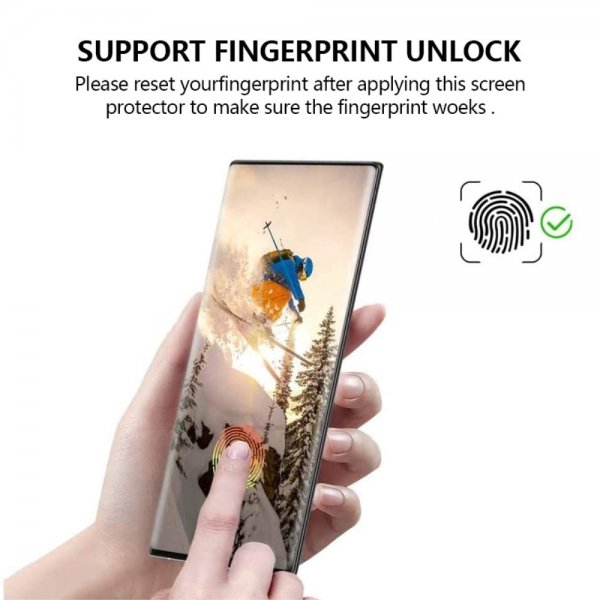 Samsung Galaxy S24/Galaxy S25 Skjermbeskytter i Herdet Glass Case Friendly