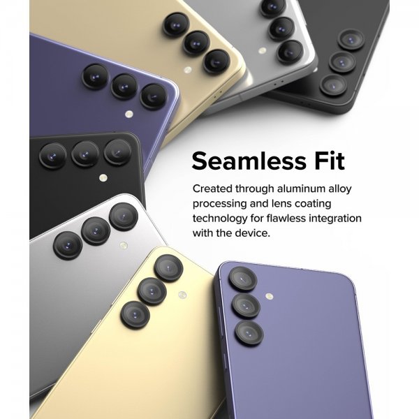 Ringke Samsung Galaxy S24 Kamerabeskytter Camera Lens Frame Svart