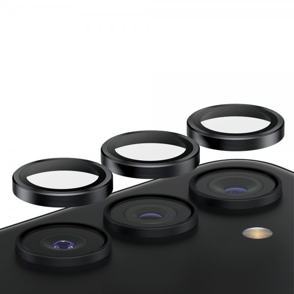 PanzerGlass Samsung Galaxy S23/S23 Plus/S24 Kamerabeskytter Hoops Svart