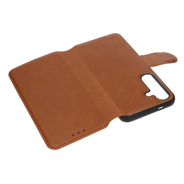 Rvelon Samsung Galaxy S24 Etui 4 Kortlomme Brun