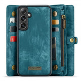 CaseMe Samsung Galaxy S24 Plus Etui 008 Series Avtakbart Deksel Blå