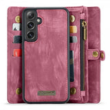 CaseMe Samsung Galaxy S24 Plus Etui 008 Series Avtakbart Deksel Rød