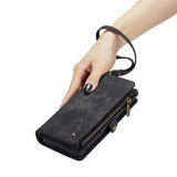 CaseMe Samsung Galaxy S24 Plus Etui 008 Series Avtakbart Deksel Svart