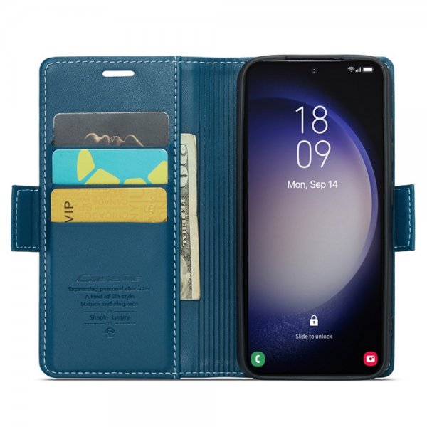 CaseMe Samsung Galaxy S24 Plus Etui 023 Series Blå