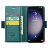 CaseMe Samsung Galaxy S24 Plus Etui 023 Series Grønn