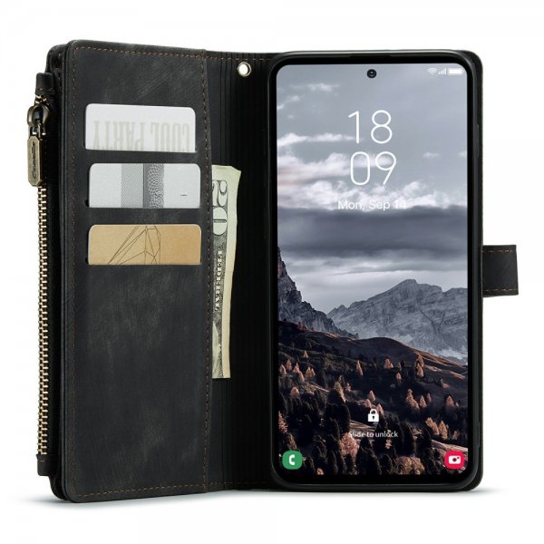 CaseMe Samsung Galaxy S24 Plus Etui C30 Series Svart