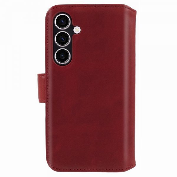 Nordic Covers Samsung Galaxy S24 Plus Etui Essential Leather Poppy Red