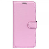 Samsung Galaxy S24 Plus Etui Litchi Rosa