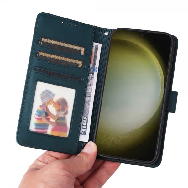 Betopnice Samsung Galaxy S24 Plus Etui Avtagbart Deksel 005 Blå