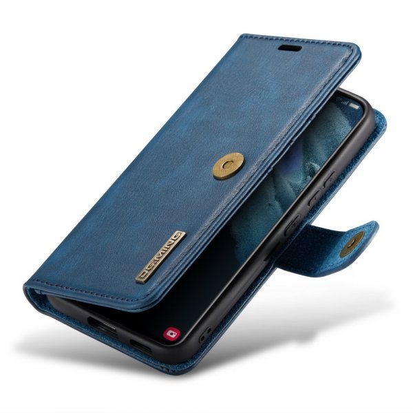 Dg.Ming Samsung Galaxy S24 Plus Etui Avtagbart Deksel Blå