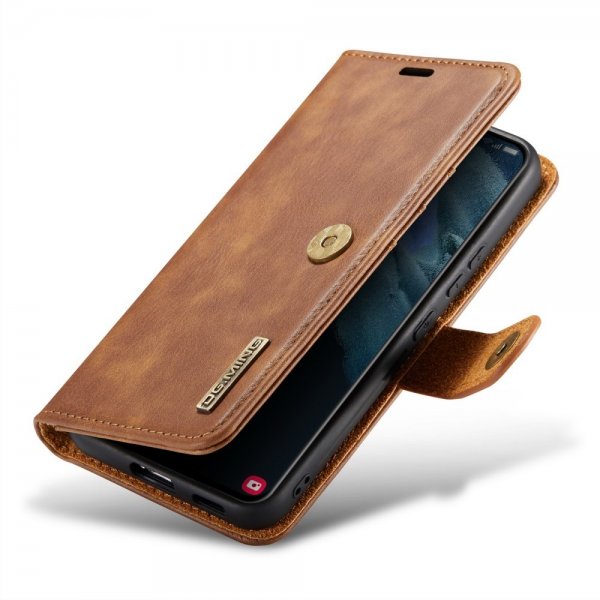 Dg.Ming Samsung Galaxy S24 Plus Etui Avtagbart Deksel Brun