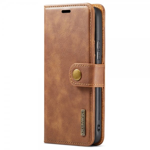 Dg.Ming Samsung Galaxy S24 Plus Etui Avtagbart Deksel Brun