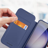 Dux Ducis Samsung Galaxy S24 Plus Etui Skin X Pro Series Kickstand MagSafe Blå