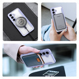 Dux Ducis Samsung Galaxy S24 Plus Etui Skin X Pro Series Kickstand MagSafe Lilla