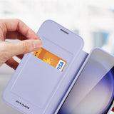 Dux Ducis Samsung Galaxy S24 Plus Etui Skin X Pro Series Kickstand MagSafe Lilla