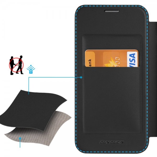 Dux Ducis Samsung Galaxy S24 Plus Etui Skin X Pro Series Kickstand MagSafe Svart