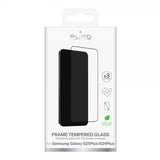 Puro Samsung Galaxy S24 Plus/Galaxy S25 Plus Skjermbeskytter Frame Tempered Glass