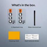 Spigen Samsung Galaxy S24 Plus Kamerabeskytter GLAS.tR EZ Fit Optik Pro 2-pakning Svart